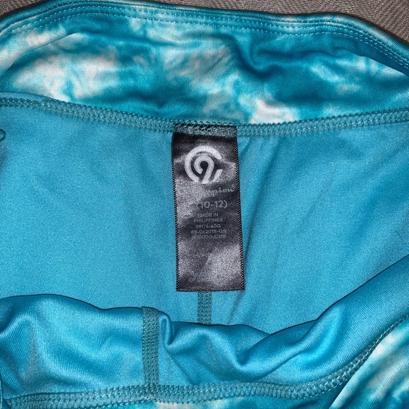 Blue tie dye skort - Picture 3 of 4